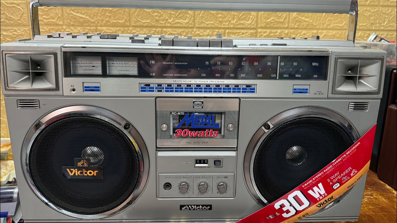 Victor RC M70 số sơ ri 11650526-Gia 7tr.liên hệ Thuỳ Audio Sài Gòn 0945019268.