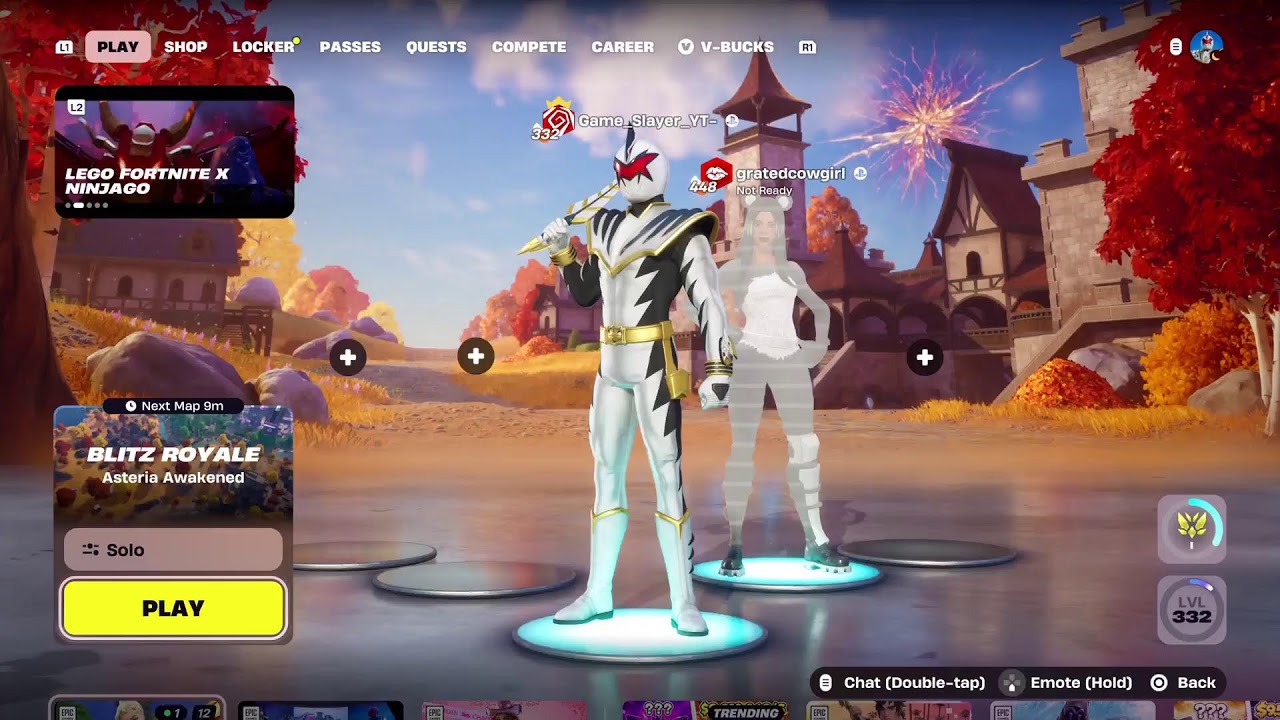 Fortnite gameplay road to 1K subcribers