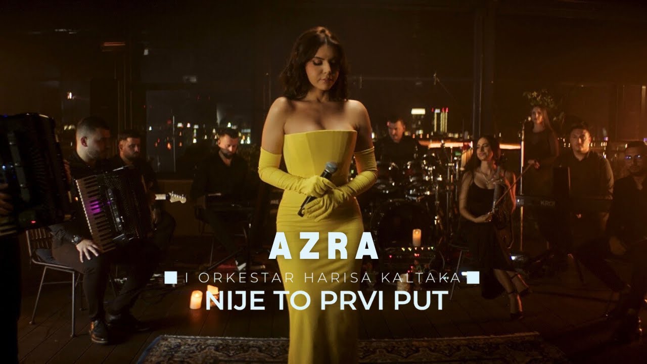 AZRA HUSARKIC I ORKESTAR HARISA KALTAKA - NIJE TO PRVI PUT (LIVE | AZRA PROJECT)