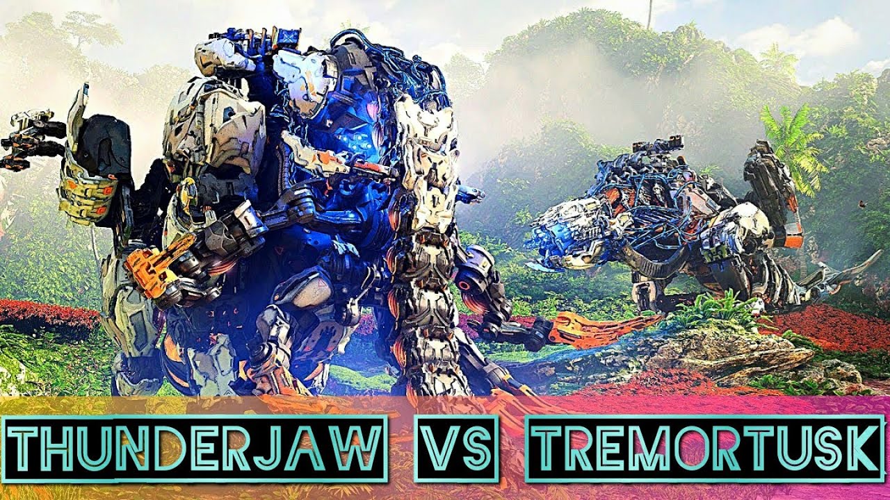Which Override is Stronger? Thunderjaw VS Tremortusk on Ultra Hard | Horizon Forbidden West