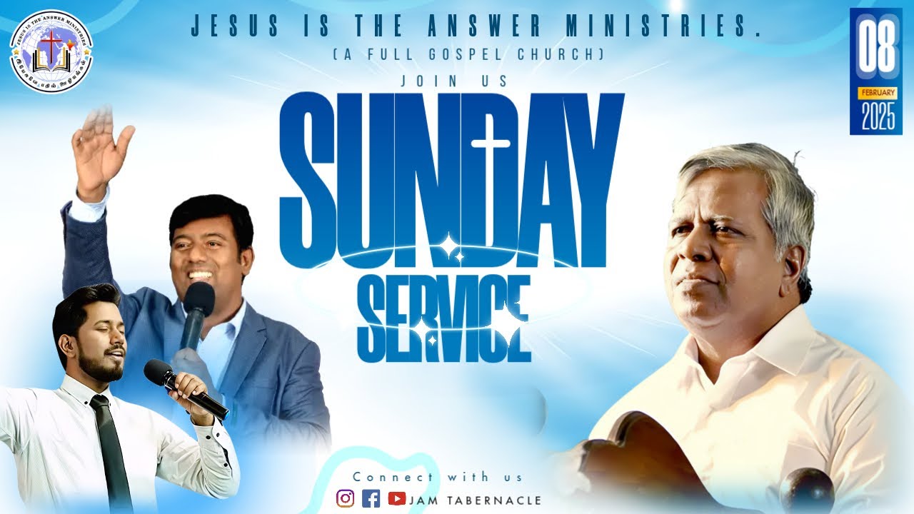 🔴LIVE || Sunday service (08.02.2026) || JAM TABERNACLE ( A Full Gospel Church) ||