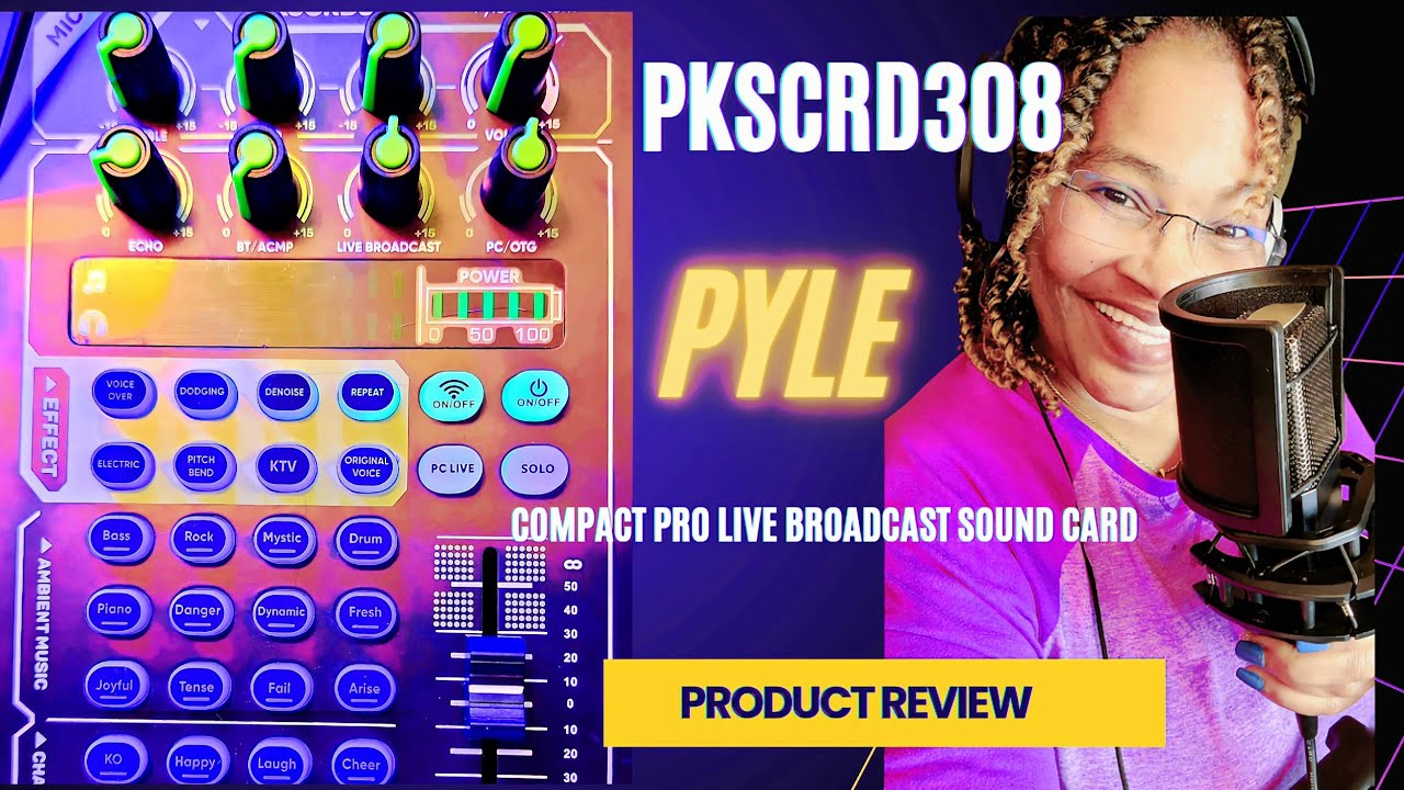 Pyle Portable Bluetooth Live Broadcast Sound Card Review: Part 2 | Enhance Your Audio Setup!