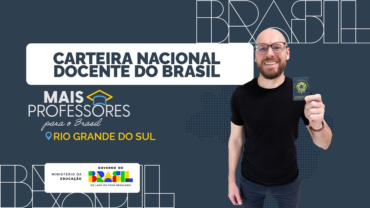 MEC entrega CNDB a professores do Rio Grande do Sul