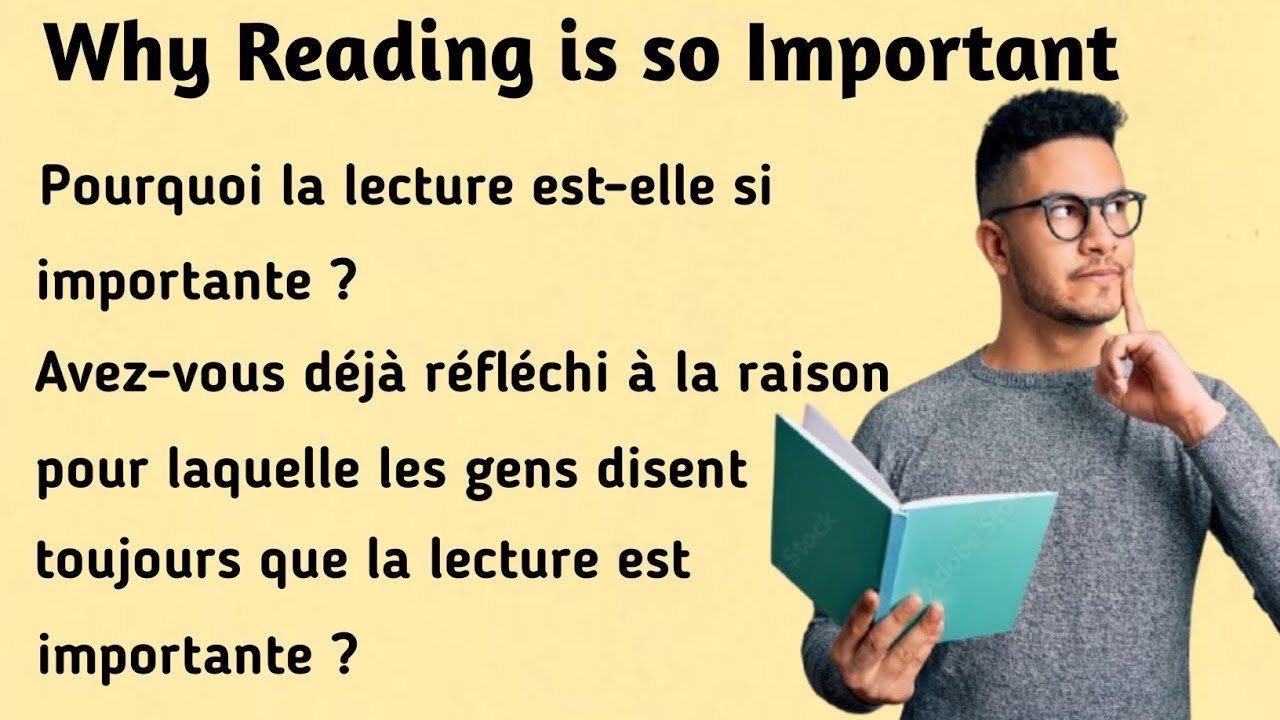 Pourquoi la lecture est-elle si importante । Why Reading is so Important । Learn French