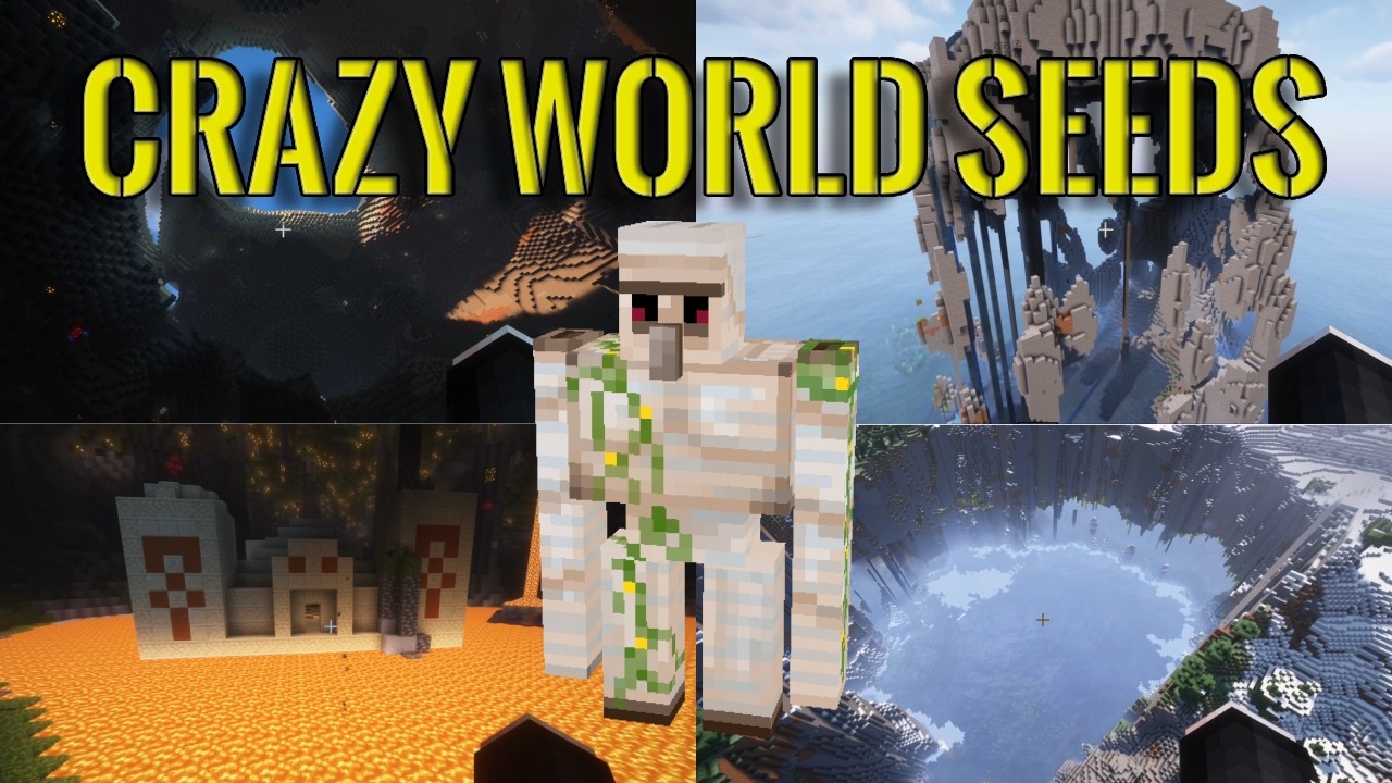 Я нашёл САМЫЕ БЕЗУМНЫЕ сиды в Minecraft.