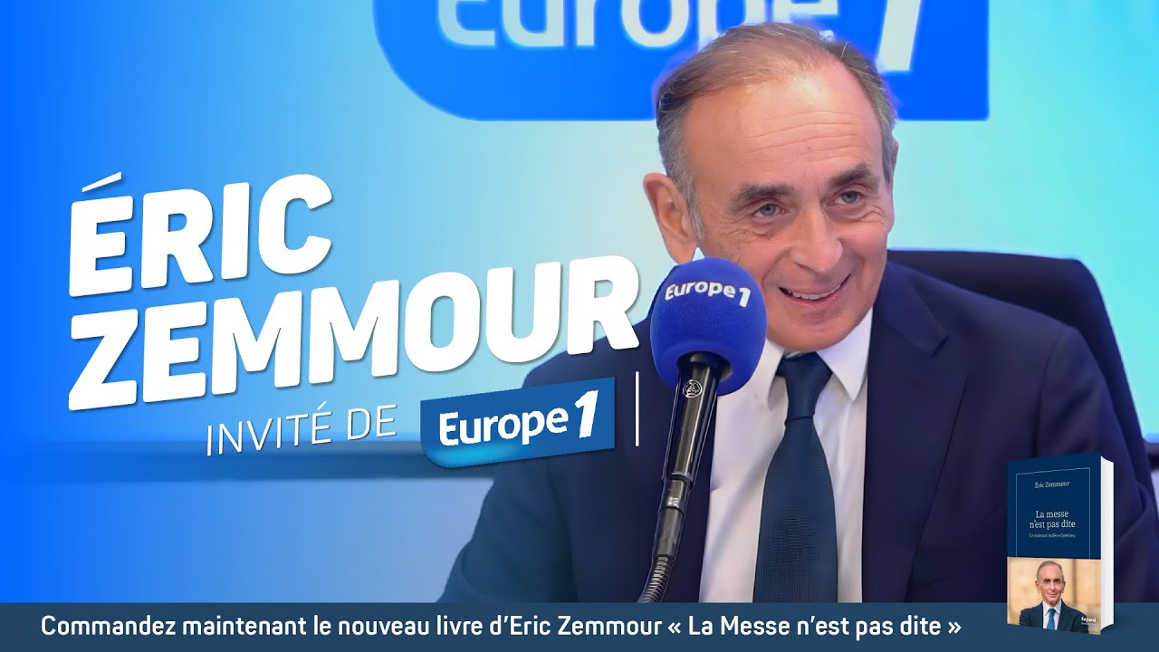 &Eacute;ric Zemmour sur Europe 1 : La classe politique n&rsquo;a rien appris du 13 novembre 2015