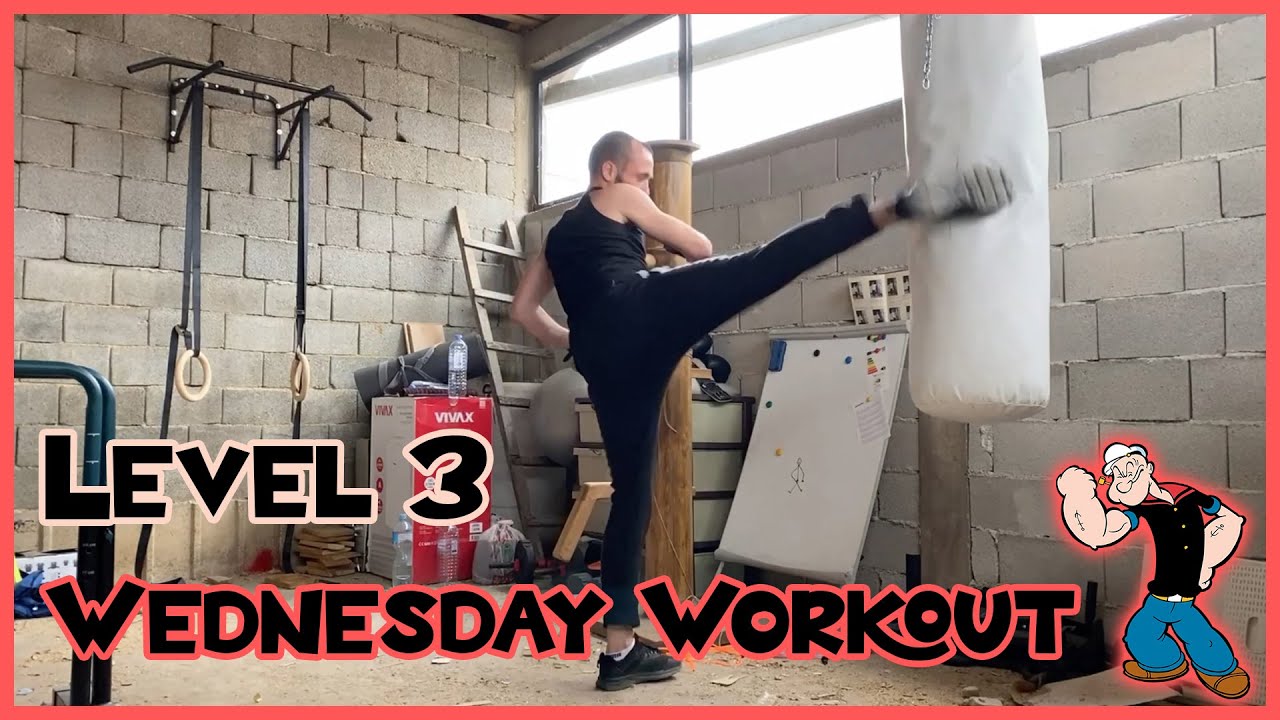 My Wednesday Training Routine - Workout Motivation; Fitness Challenge; Level 3 - PUMP