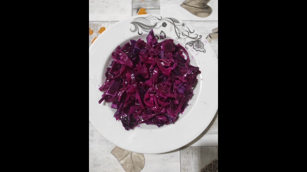 Mor Lahana Salatasını Kavanozda Dolapta Saklama