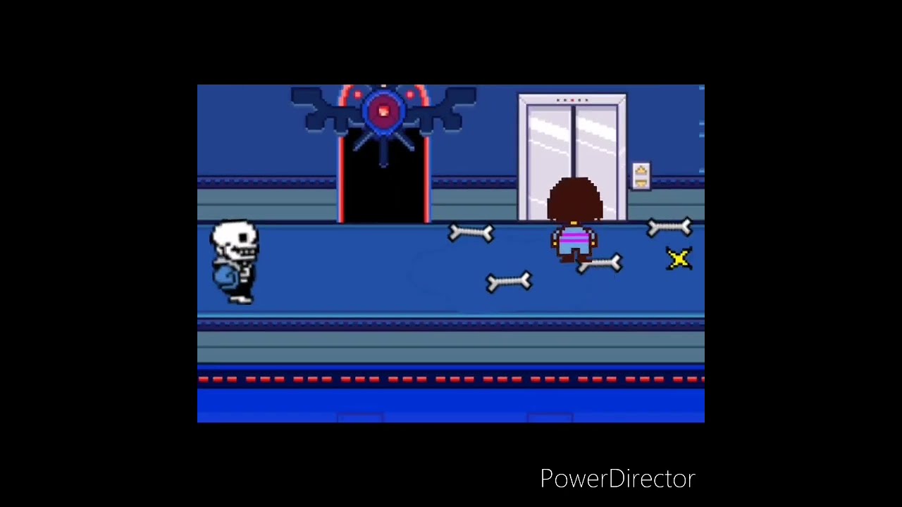 [rus] Undertale  - Что будет если убежать от санса на плохой концовке? HD 720p