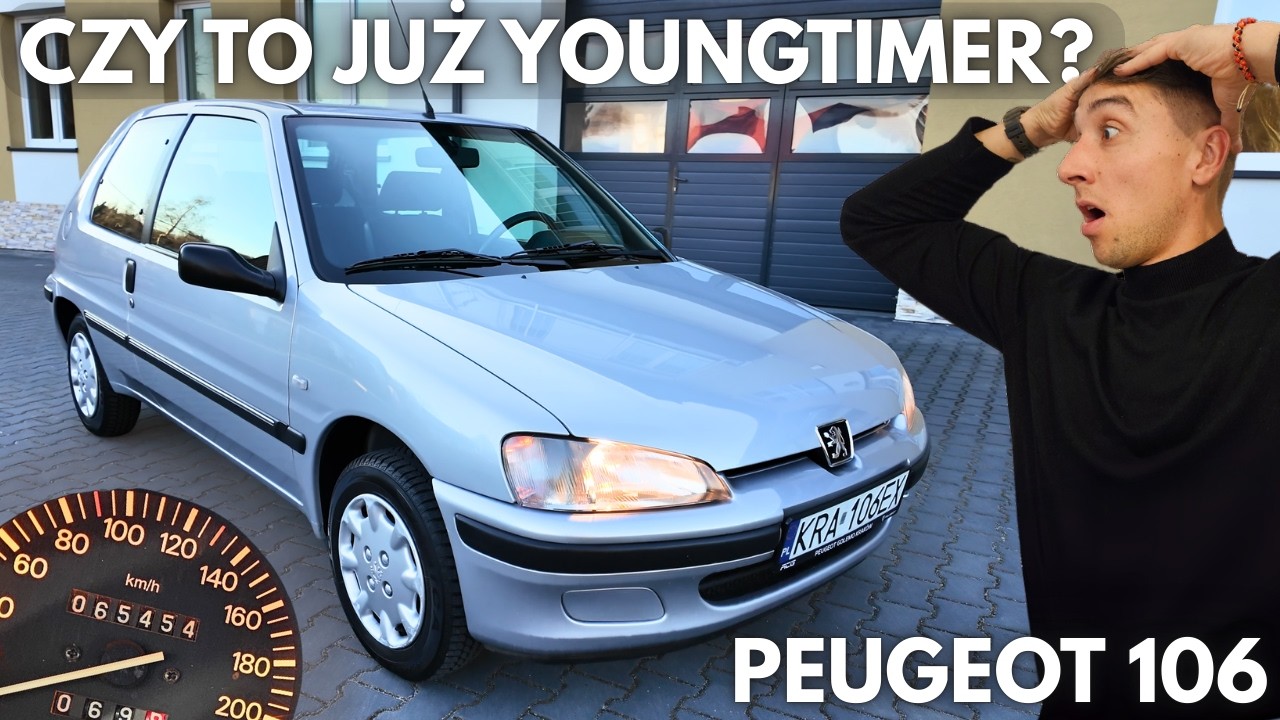 ORYGINAŁ Z MAŁYM PRZEBIEGIEM - PEUGEOT 106 z 1999 ROKU!