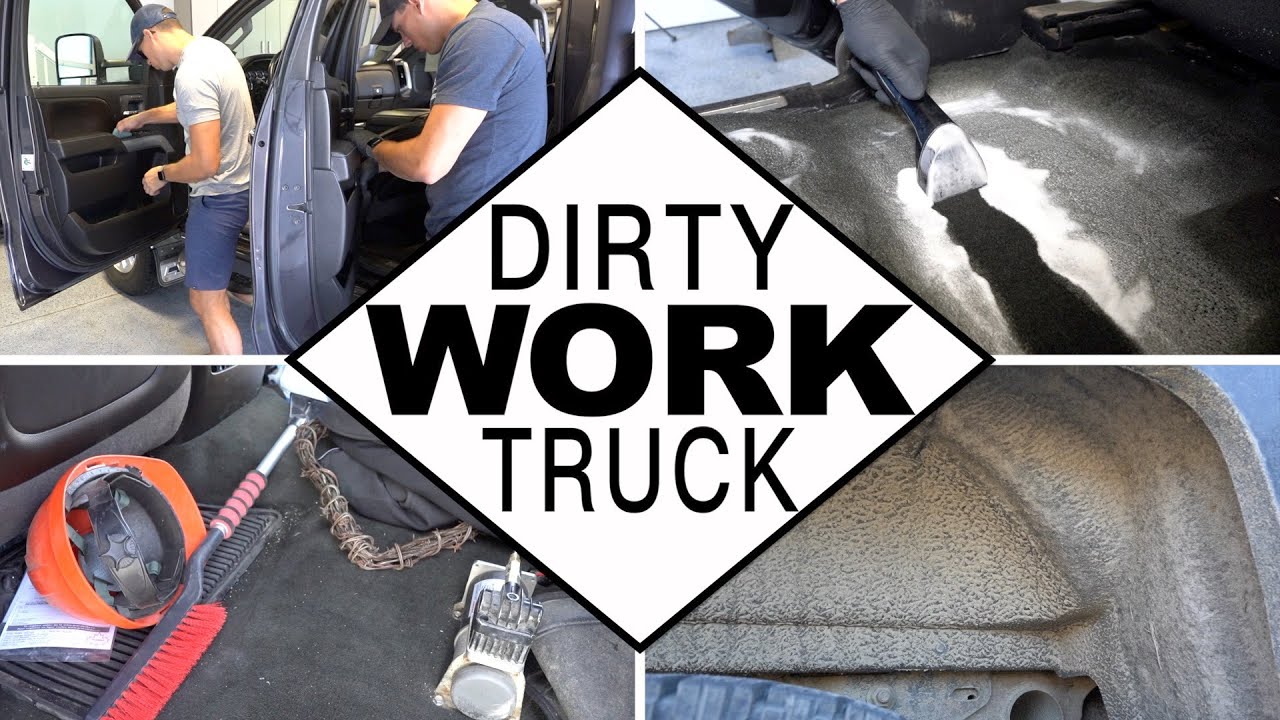 Deep Cleaning a Dirty Work Truck! | The Detail Geek