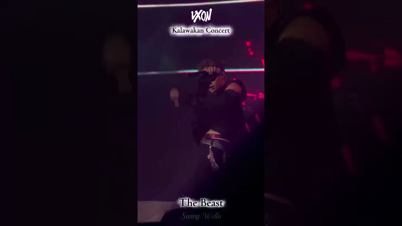 VXON - The Beast - Kalawakan Concert Performance (Fancam)