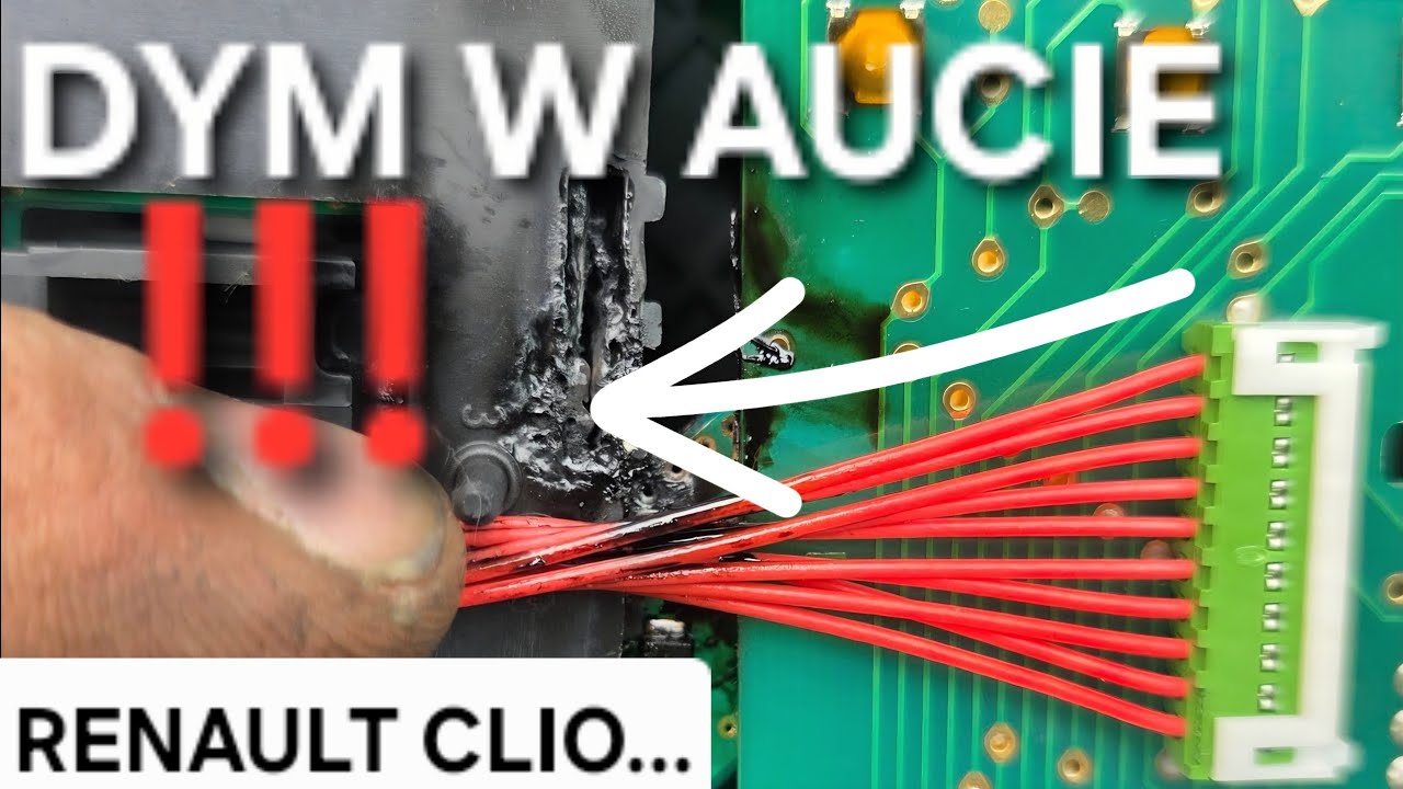 O KROK OD TRAGEDII?? DYM W AUCIE PODCZAS JAZDY WYDOBYWAŁ SIĘ ZE STACYJKI ??CZY AUTO MOGŁO SIĘ SPALIĆ