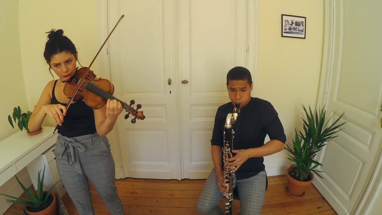 LIBERTANGO-Astor Piazzolla| Arr. Carlos Escalona (Violin and Bass-clarinet)