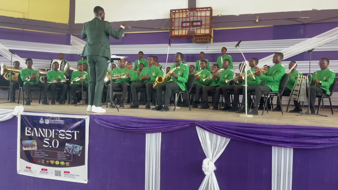Another amazing performance from the Band By The Sea 🔥🔥🔥💚🤍💚🤍