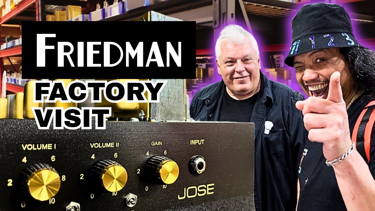 ЭКСКЛЮЗИВНЫЙ Взгляд внутрь Friedman Jose Amps с Дэйвом Фридманом!