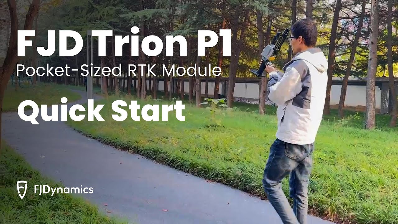 FJD Trion P1 Pocket-Sized RTK Module Quick Start