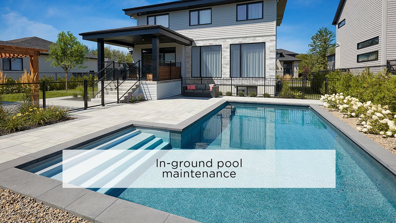In-ground pool maintenance