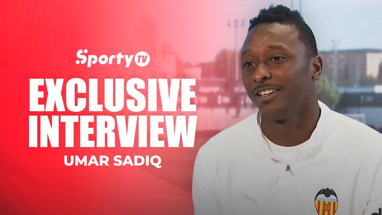 Exclusive interview with Umar Sadiq | Super Eagle and Valencia CF player | SportyTV