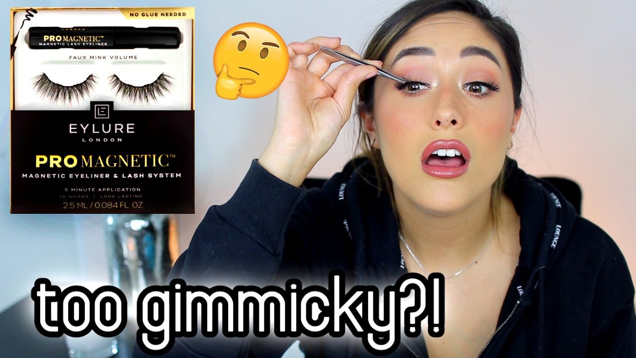TESTING DRUGSTORE MAGNETIC LASHES | Do they actually work?!
