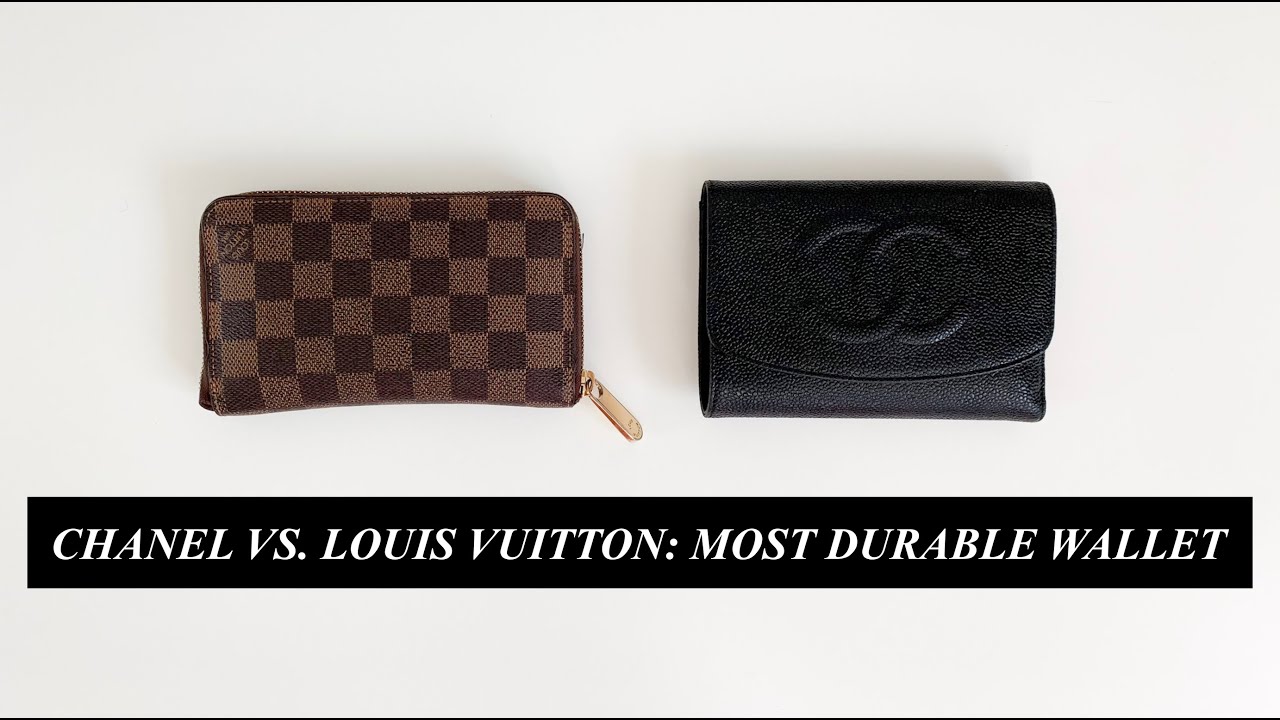 MOST DURABLE DESIGNER WALLETS: CHANEL VS. LOUIS VUITTON