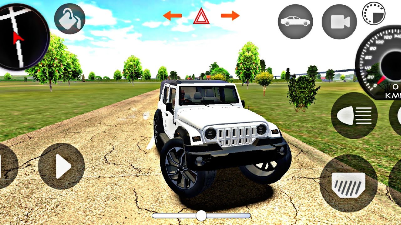 Modify Mahindra Thar Game ( Gadi wala game ) Games :  Game Play Android Gameplay 2026