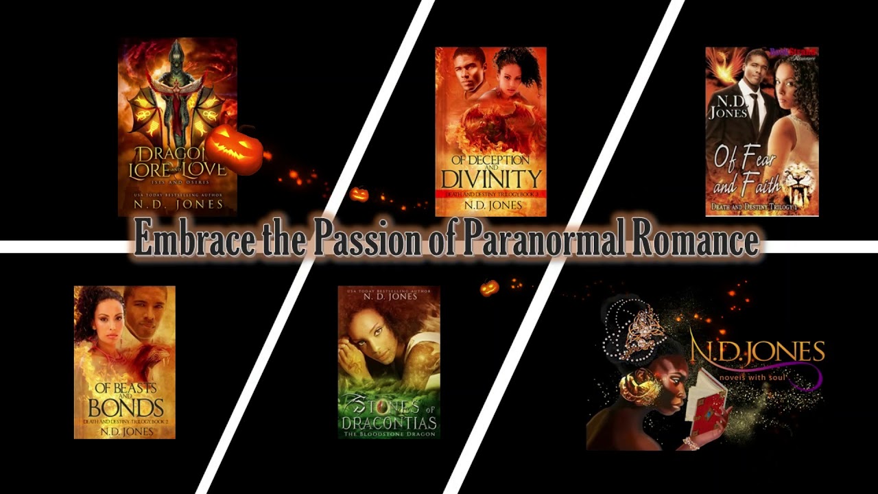 African American Paranormal and Fantasy Romance Novels by ND Jones