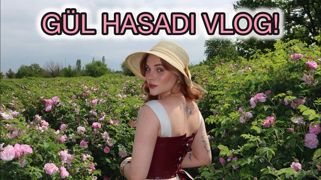 2 Günlük Influencer Marka Daveti I Vlog ( Korkutucu türbülans, Isparta kebabı, Gulsha gül hasadı )