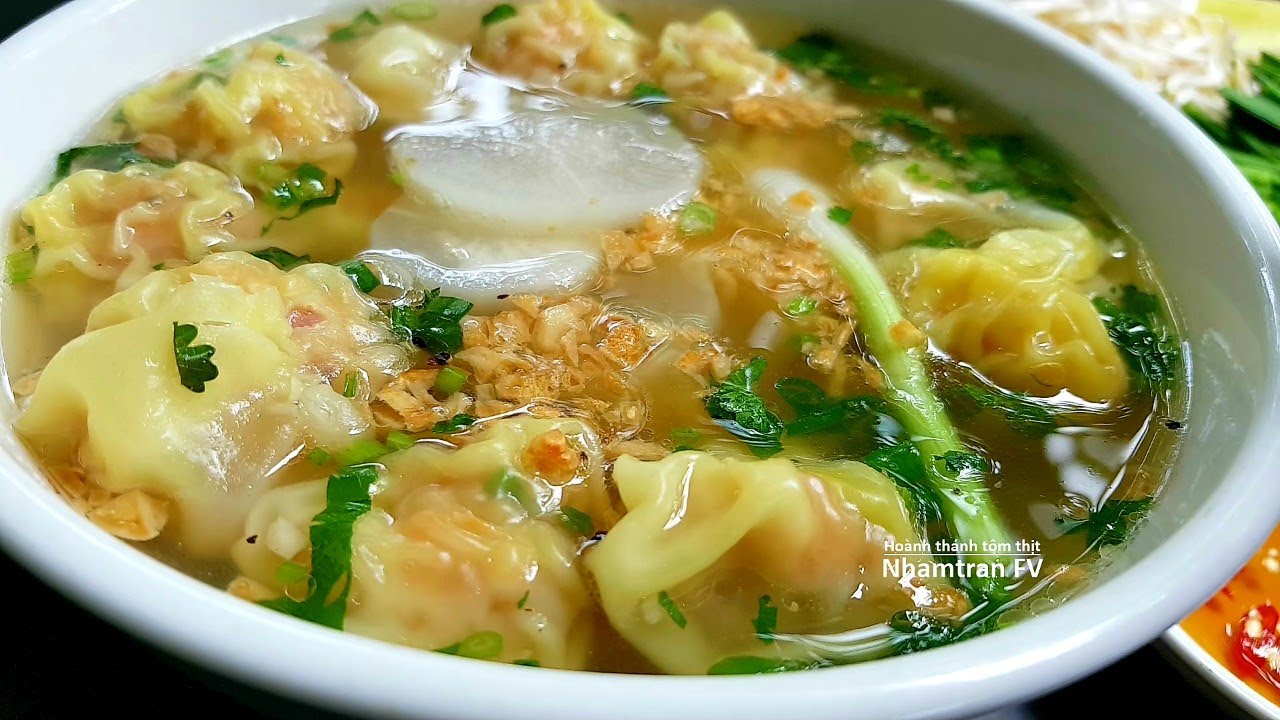 HOÀNH THÁNH TÔM THỊT ngọt thơm ngon đổi món dịp cuối tuần cực hấp dẫn mà dễ nấu |Nhamtran FV