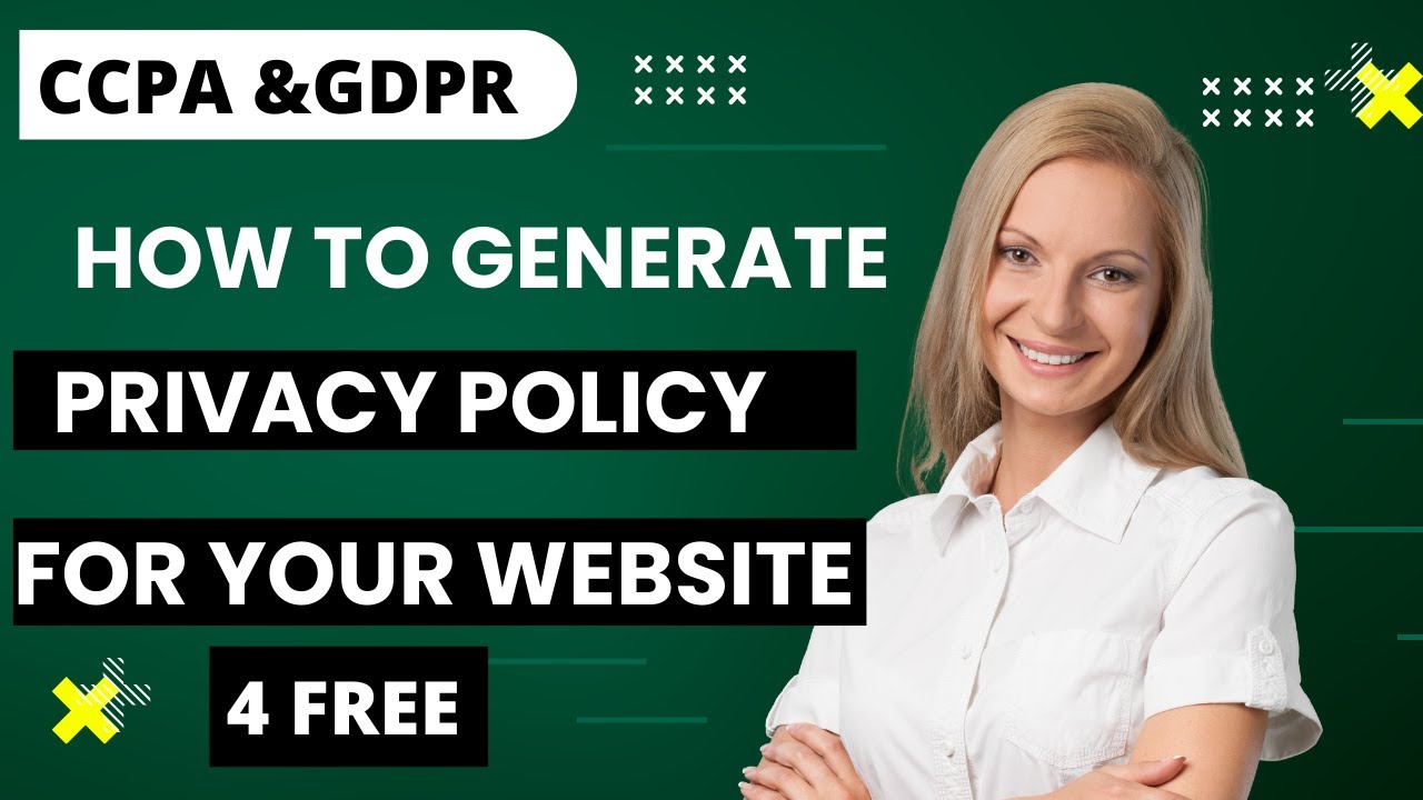 How To Generate Privacy Policy For Your Website For Free
