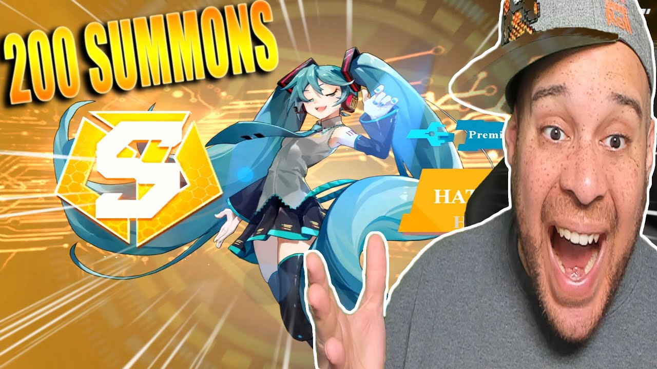 200 SUMMONS pour L'EVENT HATSUNE MIKU ! 3 RANG S ! AOTU WORLD / MONDE AOTU