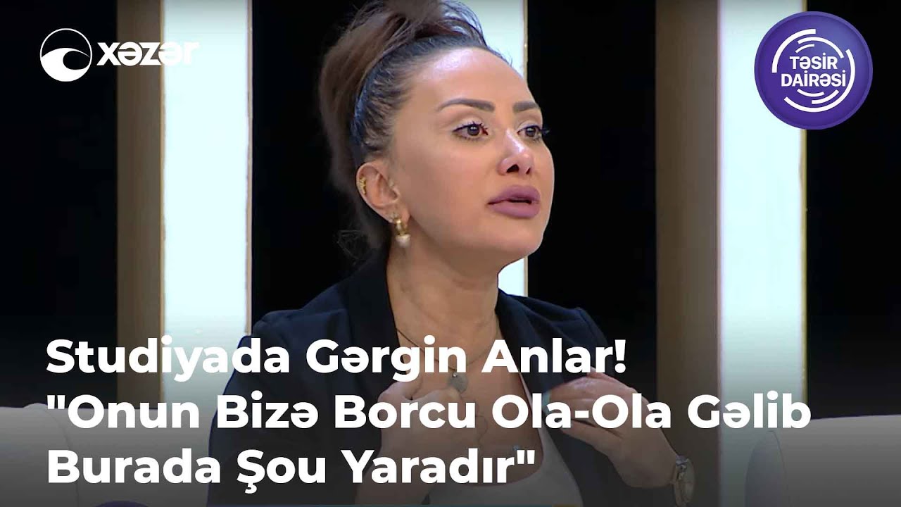 Studiyada Gərgin Anlar! 