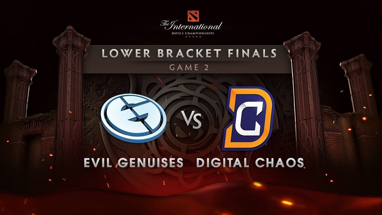 Evil Geniuses vs Digital Chaos - Lower Bracket Finals - Game 2 - The International