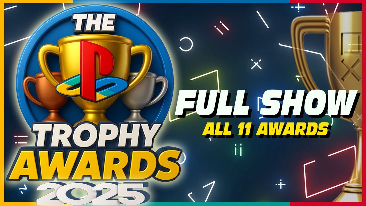 THE PLAYSTATION TROPHY AWARDS 2025 - COMPLETE SHOW! ALL 11 AWARDS - BEST PLAT, HARDEST TROPHY & MORE