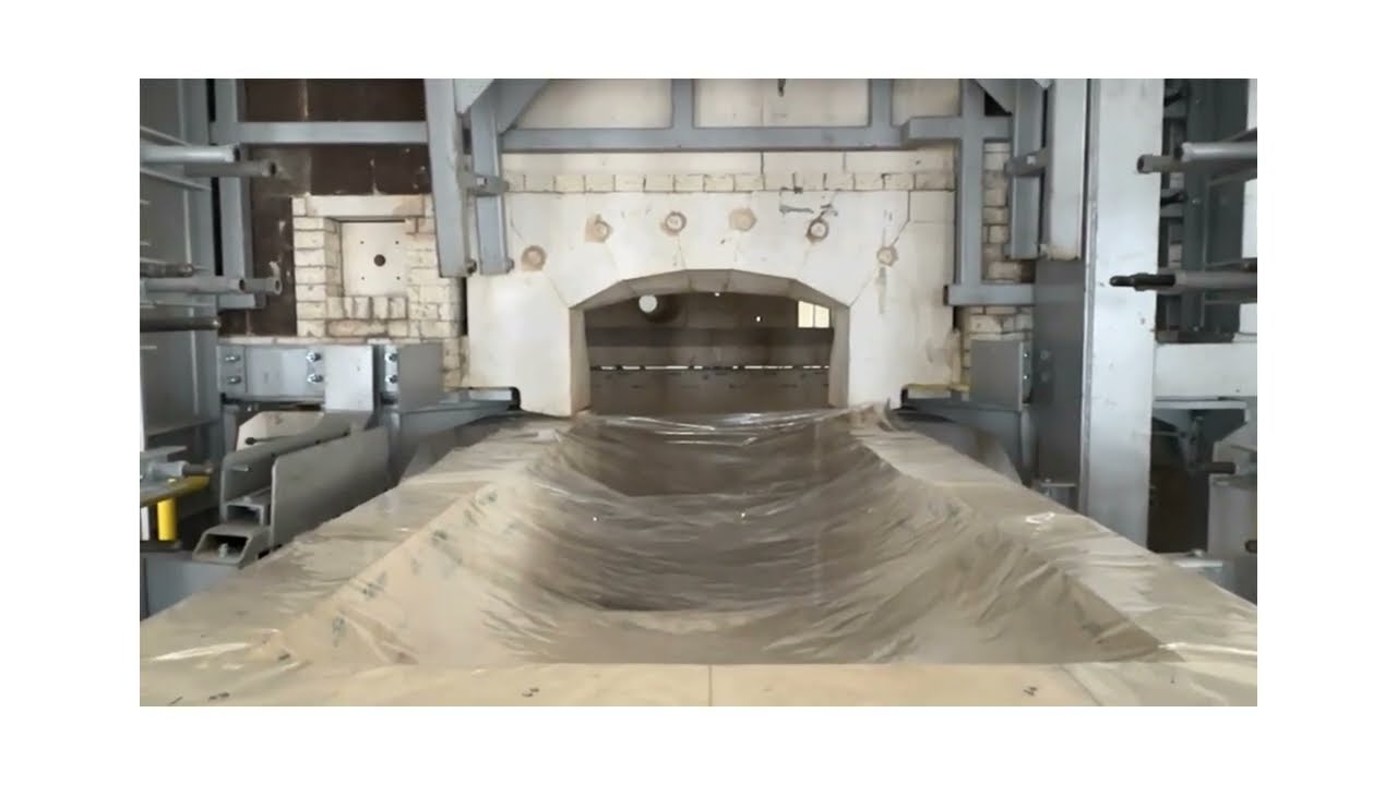 Close look at the construction of Glass Futures' pilot line