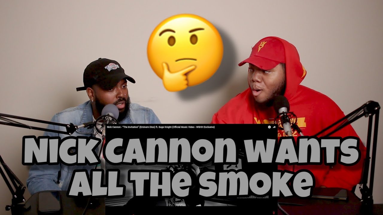 Nick Cannon - &ldquo;The Invitation&rdquo; (Eminem Diss) ft. Suge Knight (REACTION)