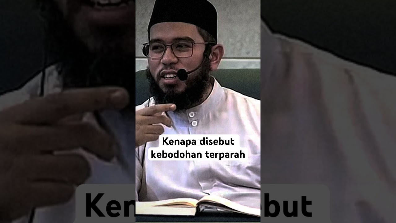 Kenapa disebut kebodohan terparah #ustadzmuhammadnuruldzikri