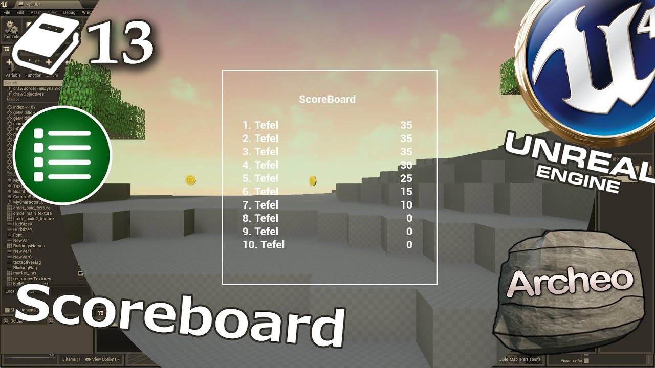 Unreal Engine 4 Guide - Scoreboard