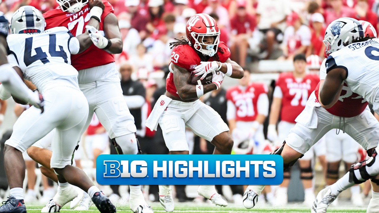 Howard vs. Indiana | Highlights | Big Ten Football | 09/12/26