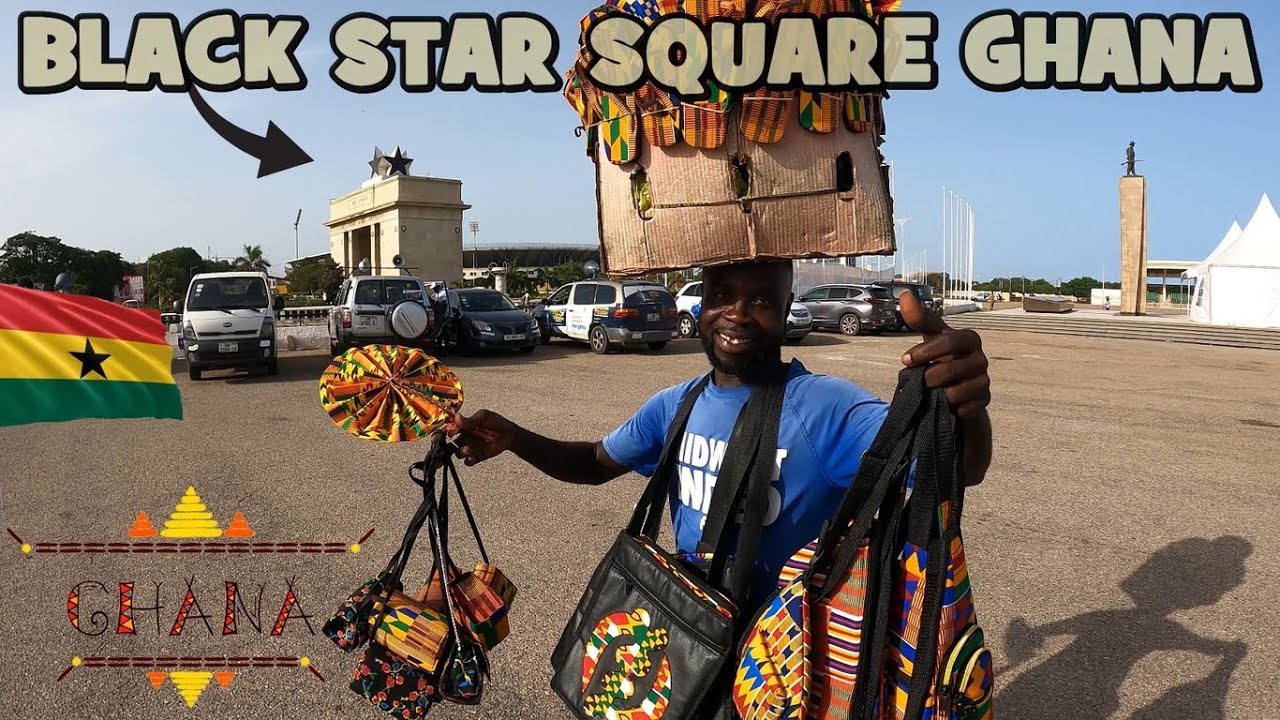 Ghana's Independence Square 🇬🇭 &bull; Osu Slave Castle &bull; West Africa 2024