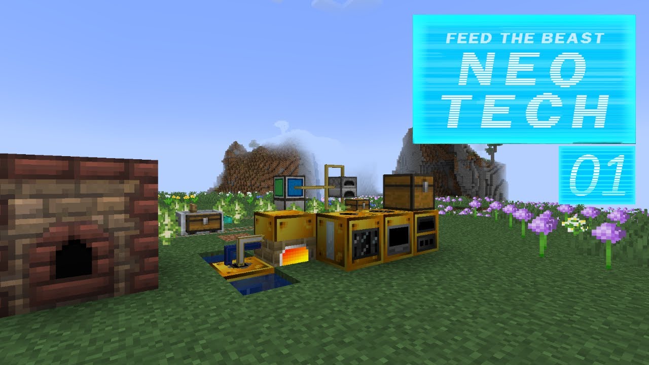 FTB NeoTech Guide- Episode 1- New and Old
