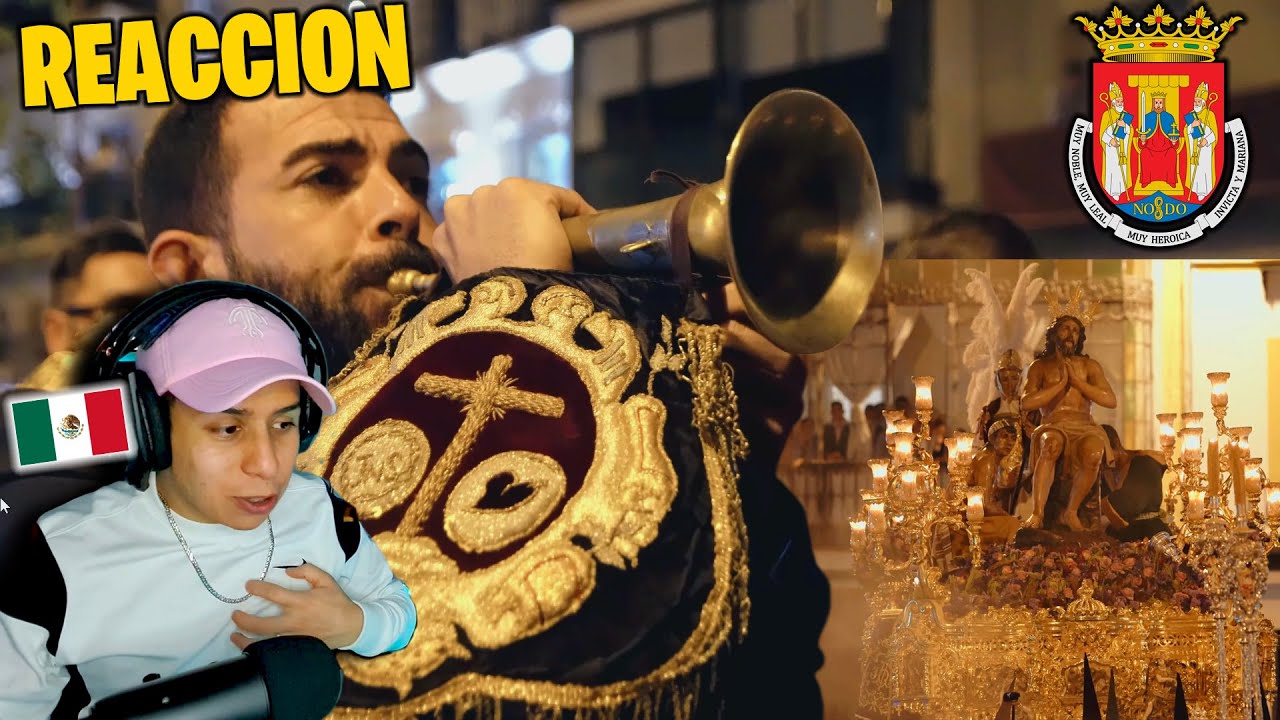 MEXICANO Reacciona a SEMANA SANTA de SEVILLA