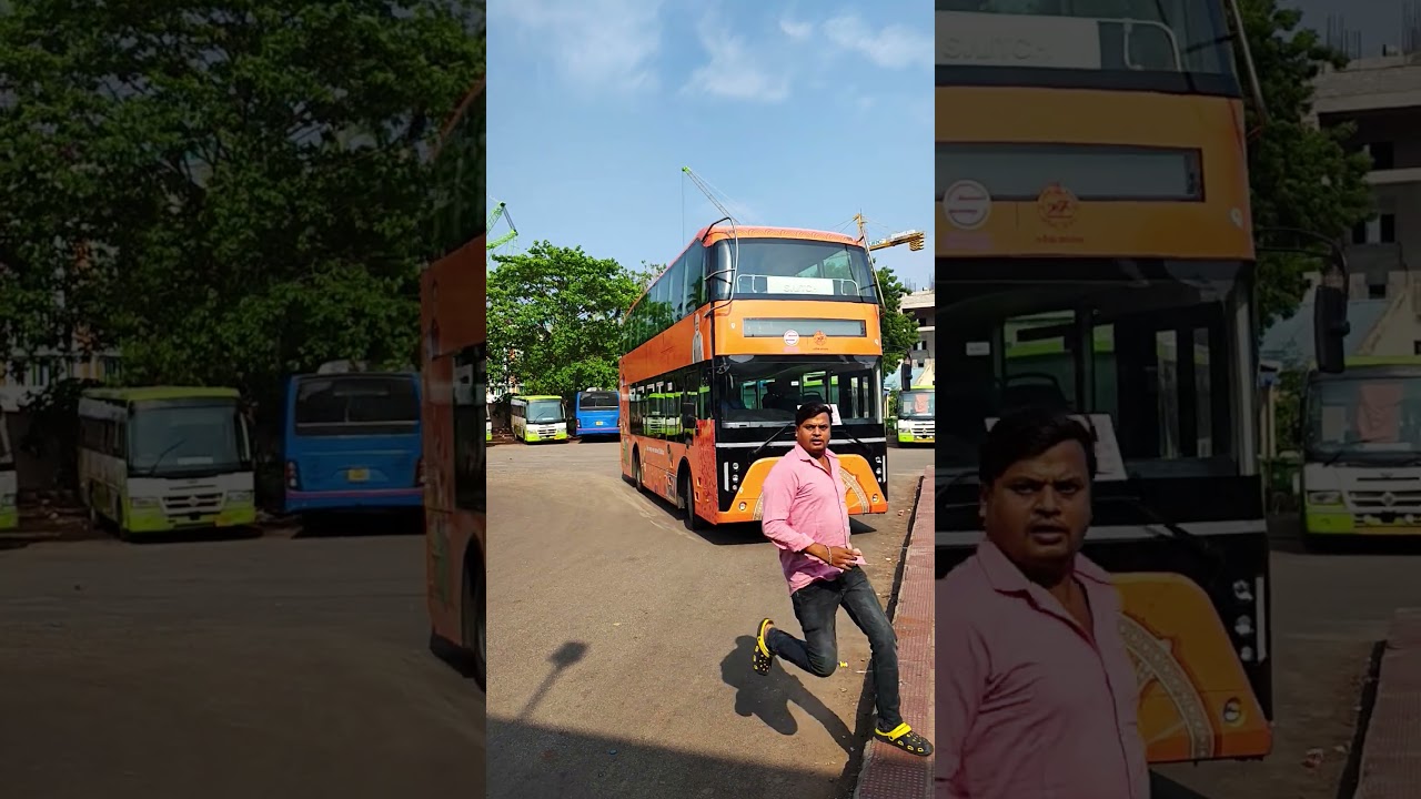 Double Deckr Bus ||  Bhubaneswar To Puri || AMA BUS #bhubaneswar #amabus #mobus