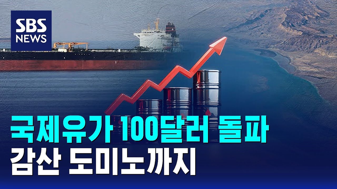 국제유가 100달러 돌파…감산 도미노까지 / SBS