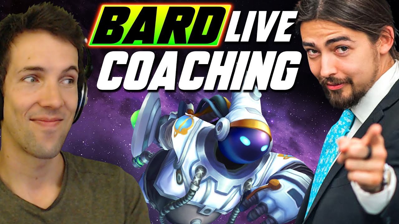Mac coaches Grubby on his new MAIN BARD in a LIVE GAME! - League of Legends