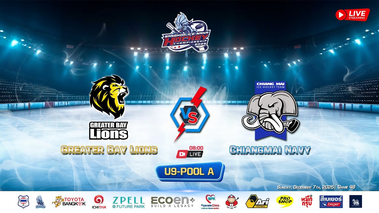 Greater Bay Lions VS Chiangmai Navy | Division U9 POOL A | Game 48