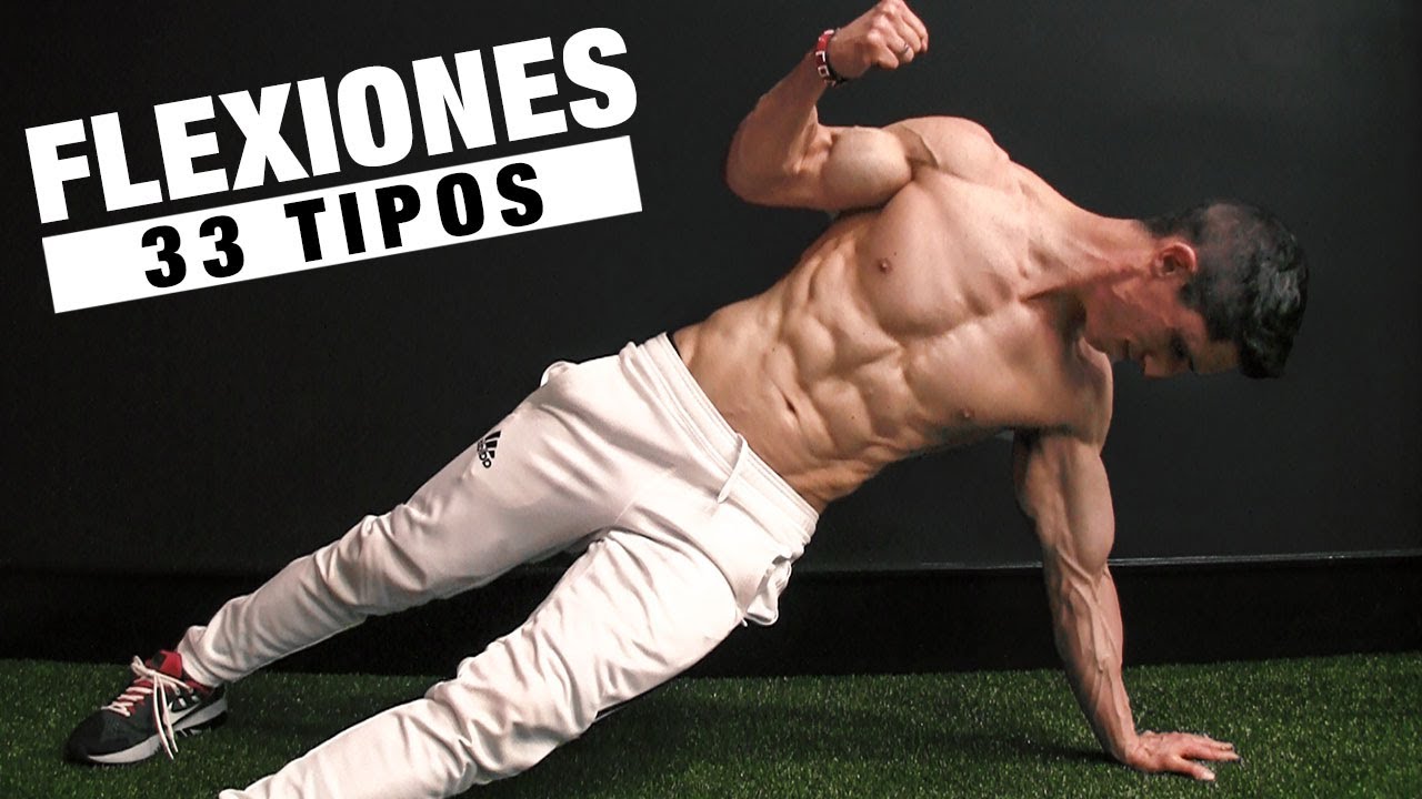 33 Tipos de Flexiones ¡PARA TODOS LOS NIVELES!