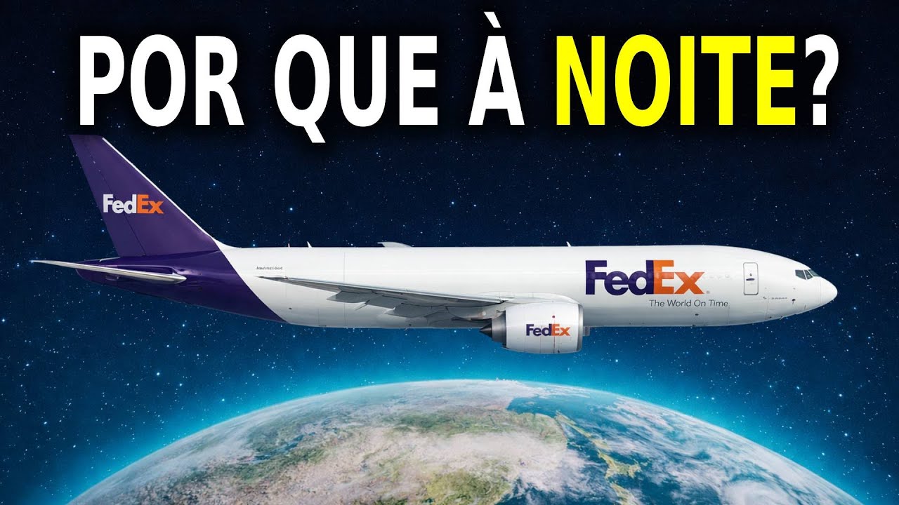 Por que os aviões de carga NÃO voam durante o dia?