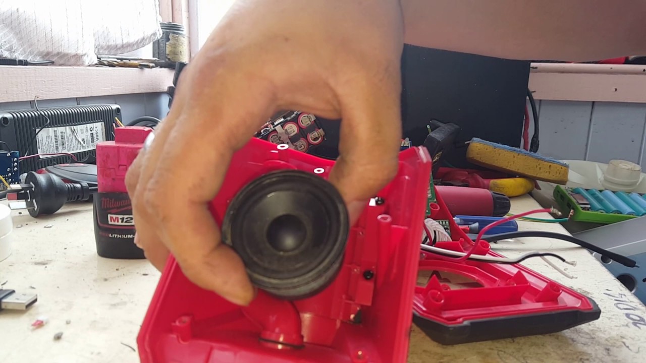 Broken Milwaukee  M12 JSSP Bluetooth teardown