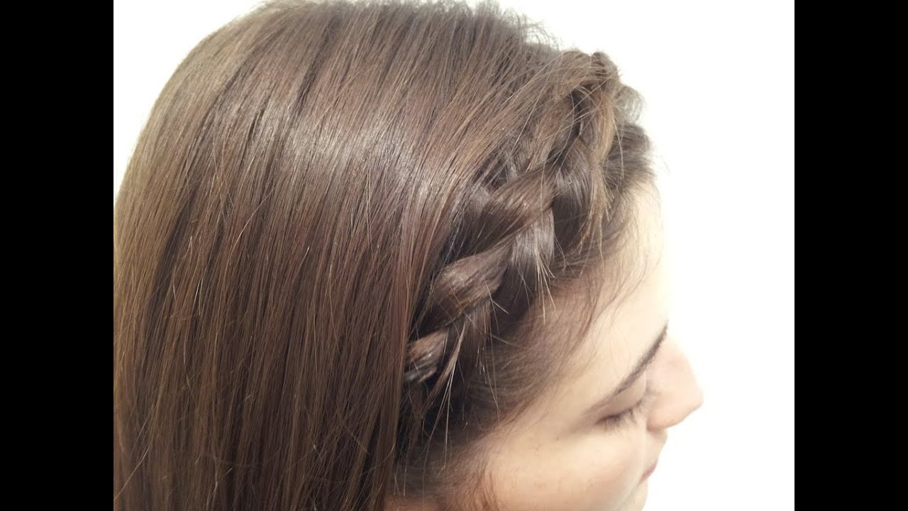 PEINADO: Trenza diadema